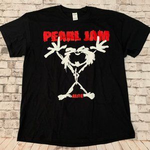 Pearl Jam Band T-Shirt, XL